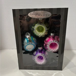 Christopher Radko Celebrations Handarbeit Vintage Stil Einzug Glas Ornamente (4) - Bild 1 von 3