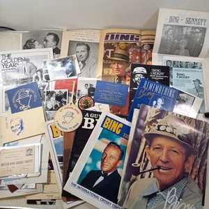 HUGE Job Lot Of Bing Crosby Memorabilia - Picture 1 of 12