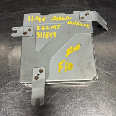 1997 Subaru Legacy 2.2 Manual Engine Computer ECU ECM PCM Control Module - Image 1 of 4