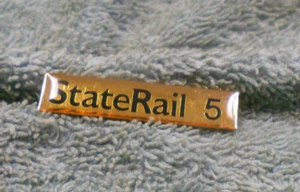 #D364.  NSW RAILWAYS STATERAIL 5 YEAR SERVICE BADGE - Picture 1 of 2