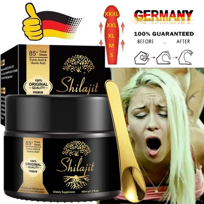 MARKENLOS Shilajit Original Himalaya Bio 50g Shilajit Resin Pure Himalayan Shilajit Natürl