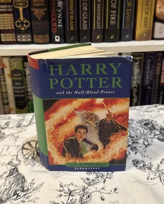 Harry Potter & the Half-Blood Prince First Edition Bloomsbury Hardcover 1st/1st - Image 1 of 4