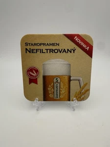 Staropramen Beer Coaster Ale Free Ship - Picture 1 of 2
