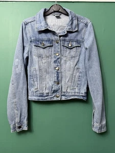 Denim Jacket. Womens UK8. Blue Denim. SKU 49014 - Picture 1 of 6