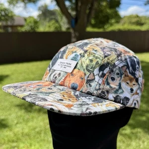 Shaw Park All Weather Goods 5 Panel Hat Cap Multi Color Polyester Strap Buckle - Picture 1 of 9