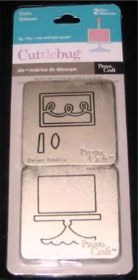 Birthday Cake Die Set by Cuttlebug 37-1544 NEW! - Image 1 of 4