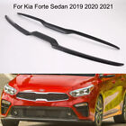 Car Front Central Grille Cover Molding Trim For Kia Forte Sedan 2019-2020-2021
