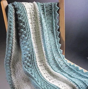 HERMOSO Country Sampler patrón afgano/crochet SOLO INSTRUCCIONES - Imagen 1 de 1