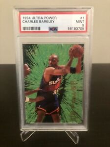 1994 Ultra Power Charles Barkley #1 Mint PSA 9