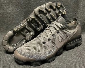2017 Nike Air Vapormax Flyknit Midnight Fog Größe 12 schwarz grau 90 180 849558-009 - Bild 1 von 10