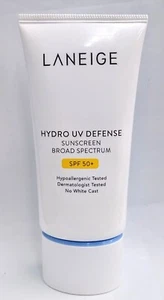 Laneige Hydro UV Defense Sunscreen Broad Spectrum SPF 50+ 1.6 fl oz / NWOB - Picture 1 of 1