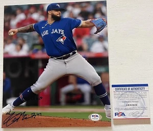 Alek Manoah Signed Autographed Glossy 8x10 Photo Toronto Blue Jays : PSA/DNA COA - Picture 1 of 3