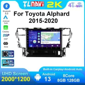 For Toyota Alphard H30 2015-2020 GPS Navigation Carplay DSP Car Radio Stereo - Picture 1 of 48