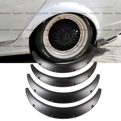 4X 35" For Nissan Altima Universal Fender Flares Wheel Arches Wide Body Kit - Image 1 of 4