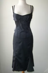 Vestido Sujetador JUST CAVALLI Negro Corte Bustier 42 6 - Imagen 1 de 5