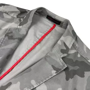 Massif Men's Unlined 2-Button Chino Blazer Gray Camouflage • 40S | Large - Picture 1 of 12