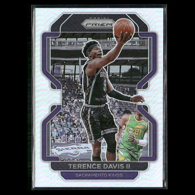 Terence Davis II #139 2021-22 Prizm Silver Prizm Sacramento Kings  - Image 1 of 3