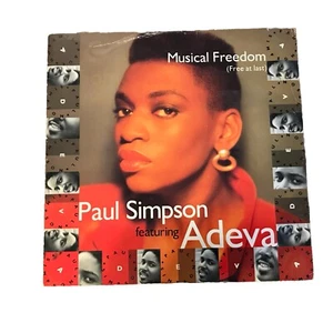 Paul Simpson Featuring Adeva - Musical Freedom (Free At Last) (Vinyl) - Picture 1 of 2