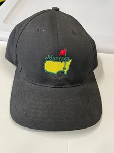 Masters Hat American Needle Union Made In USA Leather Strapback Black - Picture 1 of 5