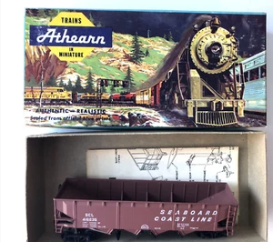 Athearn HO Scale Train Car Railroad - #1760 Seaboard Hopper Car - Bild 1 von 6