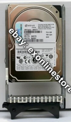 26K5777 - 73GB 10 000 rpm non-Hot-Swap SFF 2.5" SAS HDD 26K5779 - Image 1 of 2