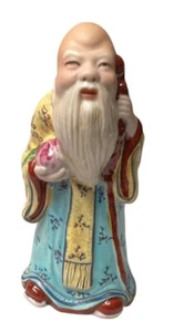 Vintage Ceramic Chinese Immortal Figurine 4” - Picture 1 of 6