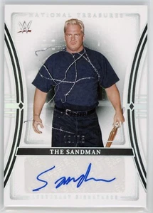2024 Panini National Treasures The Sandman Auto /75 #LS-SDM WWE - Picture 1 of 2