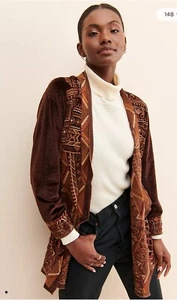 Free People Treibholz Abby Samt Staubtuch Größe Small - Bild 1 von 9