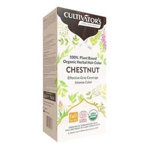 Cultivators Bio Kräuter Haarfarbe Kastanie Schatten 100gm - Bild 1 von 8