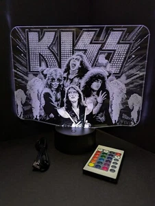 KISS Large L.E.D. Sign Display - Picture 1 of 6