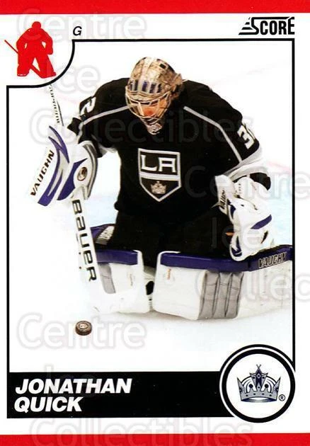 2010-11 Score #244 Jonathan Quick - Image 1 of 1