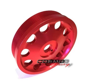 Lightweight Crank Pulley fits BRZ/Crosstrek/XV/Forester/Impreza/Legacy/Outback - Picture 1 of 1