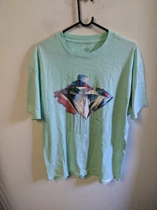 Diamond Supply Co Shirt Mens Large Blue Streetwear Short Sleeve Cotton Graphic - Picture 1 of 7