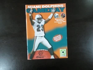 11/23/03 Miami Dolphins Vs Washington Redskins Program - PATRICK SURTAIN - Picture 1 of 5