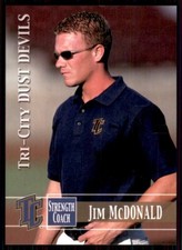 2005 Grandstand Tri-City Dust Devils Jim McDonald Tri-City Dust Devils #33