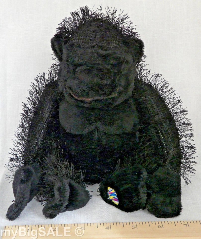 Webkinz Gorilla Plush Stuffed Animal Toy Only No Code Boys & Girls GANZ HM040 - Image 1 of 4