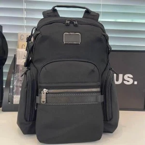 TUMI Alpha Bravo Black Navigation Backpack outlet product - Picture 1 of 8