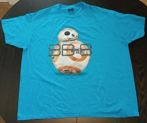 NWT Star Wars Men's BB-8 Droid Turquoise T-Shirt Size XL - Picture 1 of 3