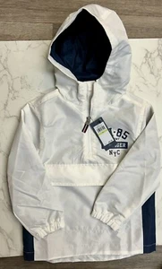Tommy Hilfiger, Kids Pullover Raincoat, Snow White, Size 6 - Picture 1 of 4