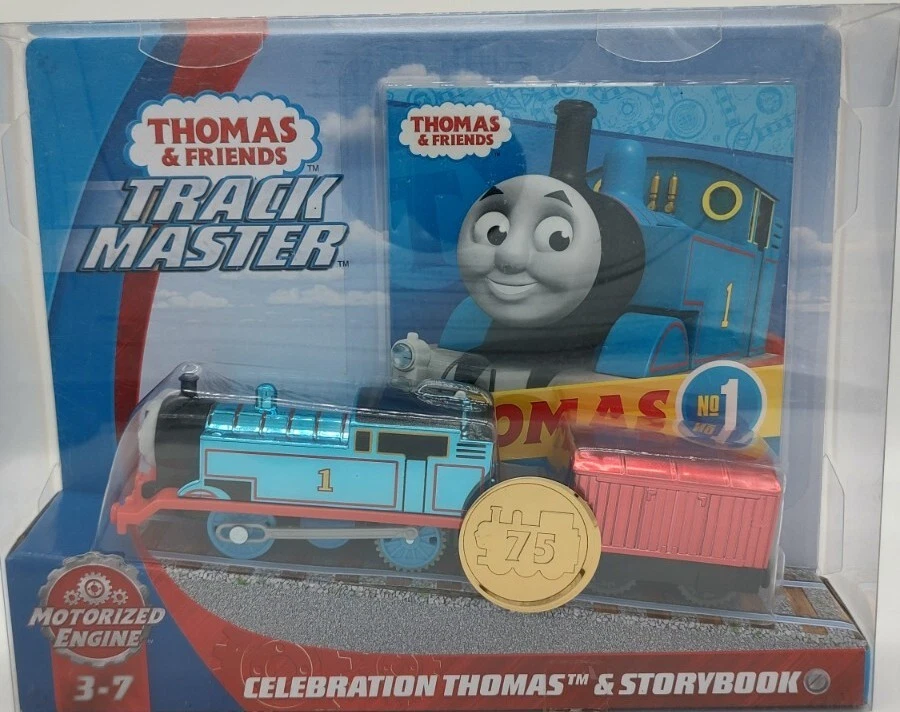 Thomas and Friends 75th Celebration Trackmaster Storybook 2021 Motorized Toy
