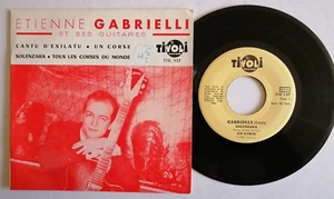 Etienne Gabrielli Y Ses Guitarra: Solenzara 7" EP Córcega Tivoli Tiv 137 Piana - Bild 1 von 2