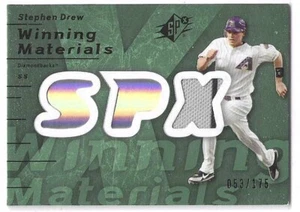 2007 SPx STEPHEN DREW WINNING MATERIALS GAME-WORN JERSEY #WM-SD /175 ARIZONA - Picture 1 of 2
