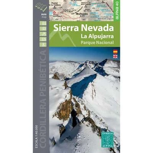 Spain Sierra Nevada - La Alpujarra Map 1:40K Hiking walking - Picture 1 of 5