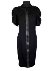 ICEBERG VINTAGE Abito Vestito Donna Lana Elegante Zipper Woman Dress Sz.XS - 38 - Imagen 1 de 8