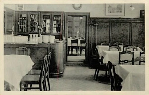 Interior Postcard Hotel Wittelsbacher Wittelsbach Oberammergau Bavaria Germany - Foto 1 di 2