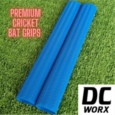 DC WORX - Flip Chevron Cricket Bat Grip - Blue - Premium Quality  - AU Stock - image 1 of 3