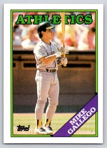 1988 Topps - #702 Mike Gallego - Picture 1 of 2
