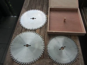 3er Set HM- Kreissägeblatt 350 x 30 Z 32/350 x 30 Z 54 303x30 Z 60 Stehle Holzk - Bild 1 von 7