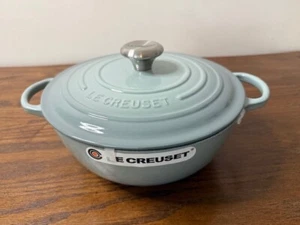 Le Creuset Enameled Cast Iron Soup Pot, 4 1/2-Qt., Sea Salt - Picture 1 of 5