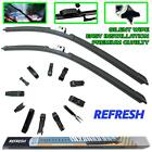 Pair Aero Flat Front Windscreen Wiper Blades Set 21" For Skoda ROOMSTER 10.07-